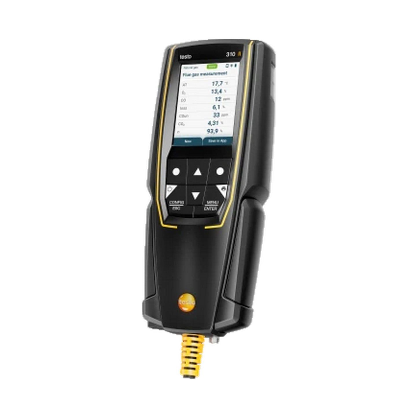 TESTO 0563 3104 310 II - Analizzatore di combustione senza stampante