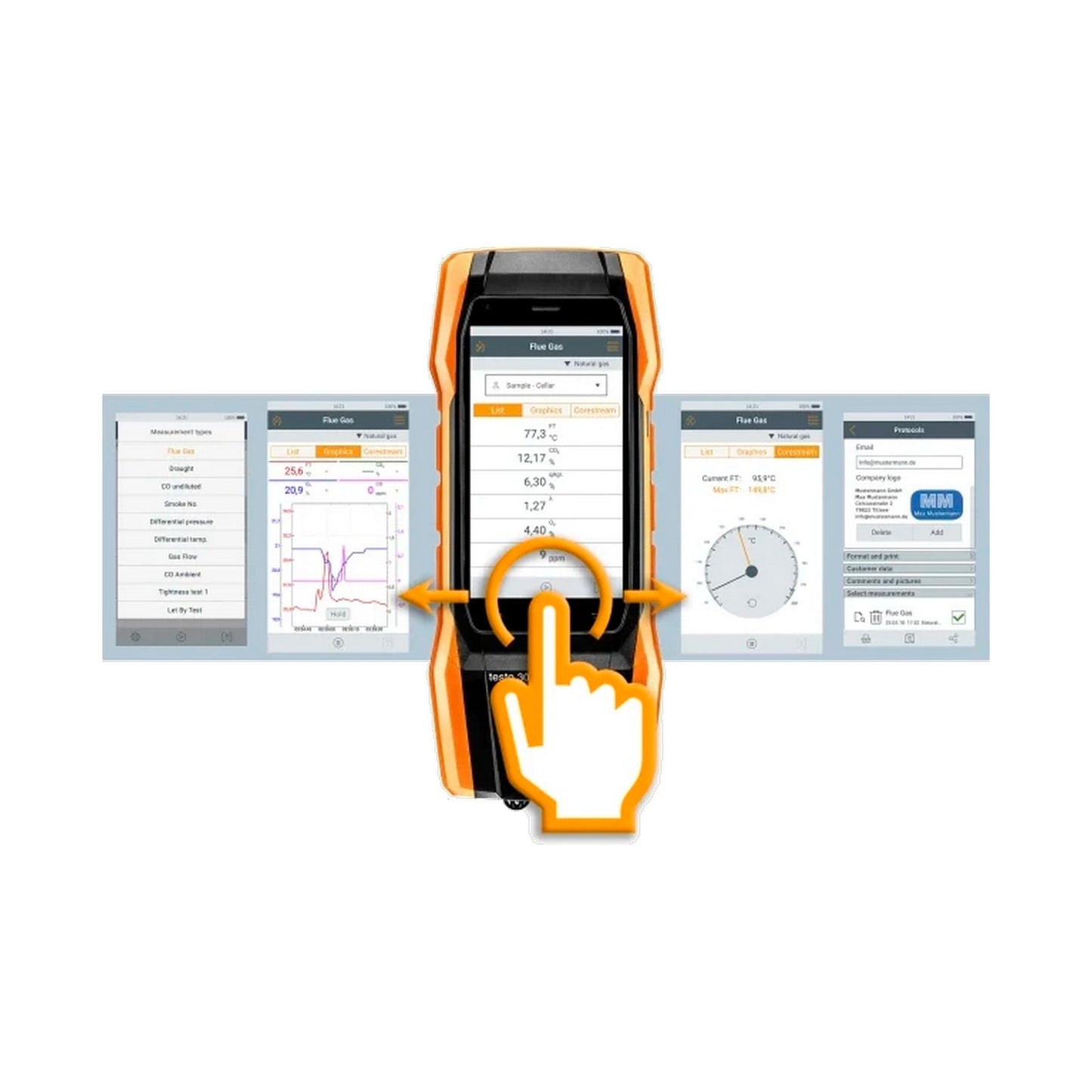 TESTO 0564 3002 70 300 NEXT LEVEL Kit Smart 1 - senza stampante