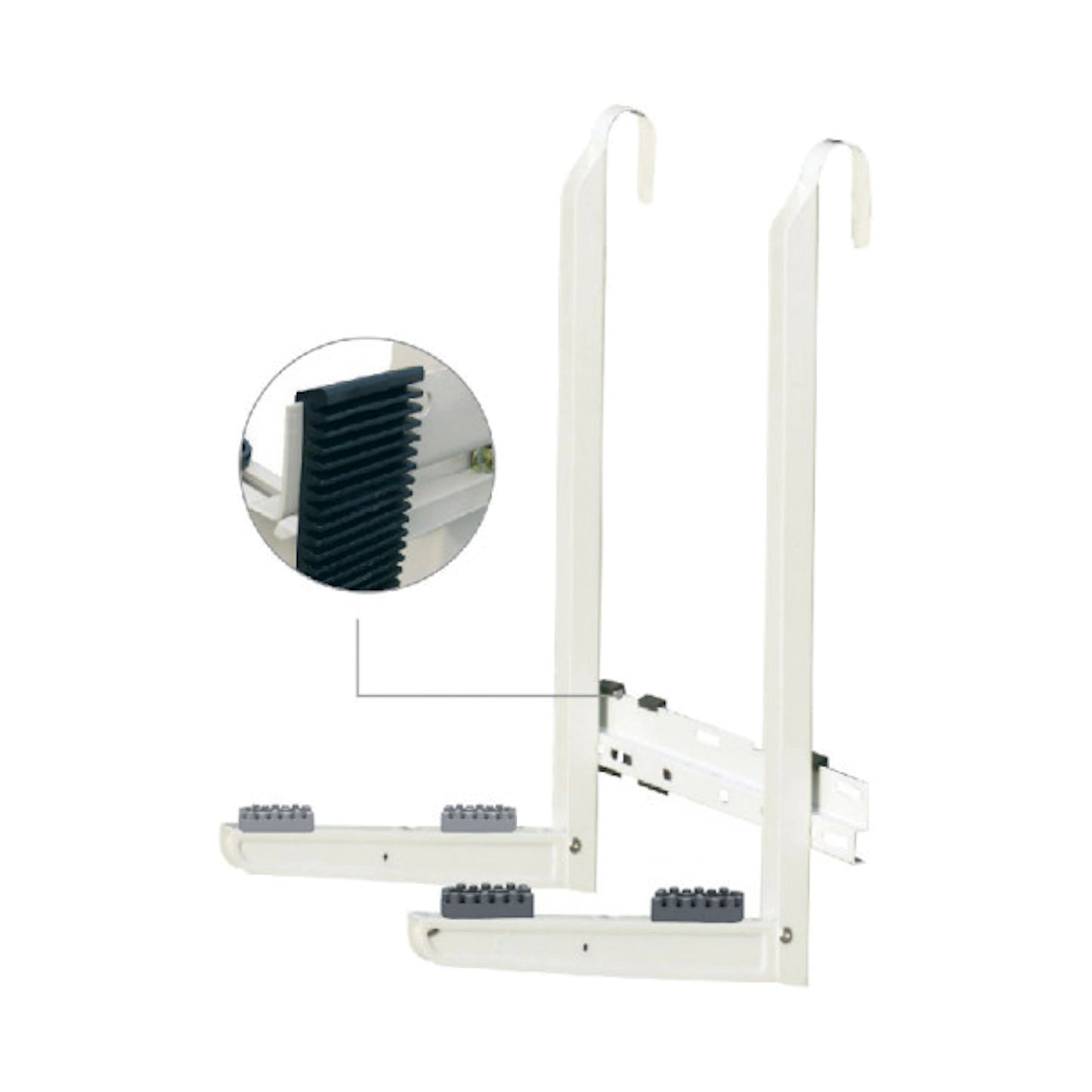 Tecnosystemi 11100029 MR-100 Ivory Mensola a ringhiera