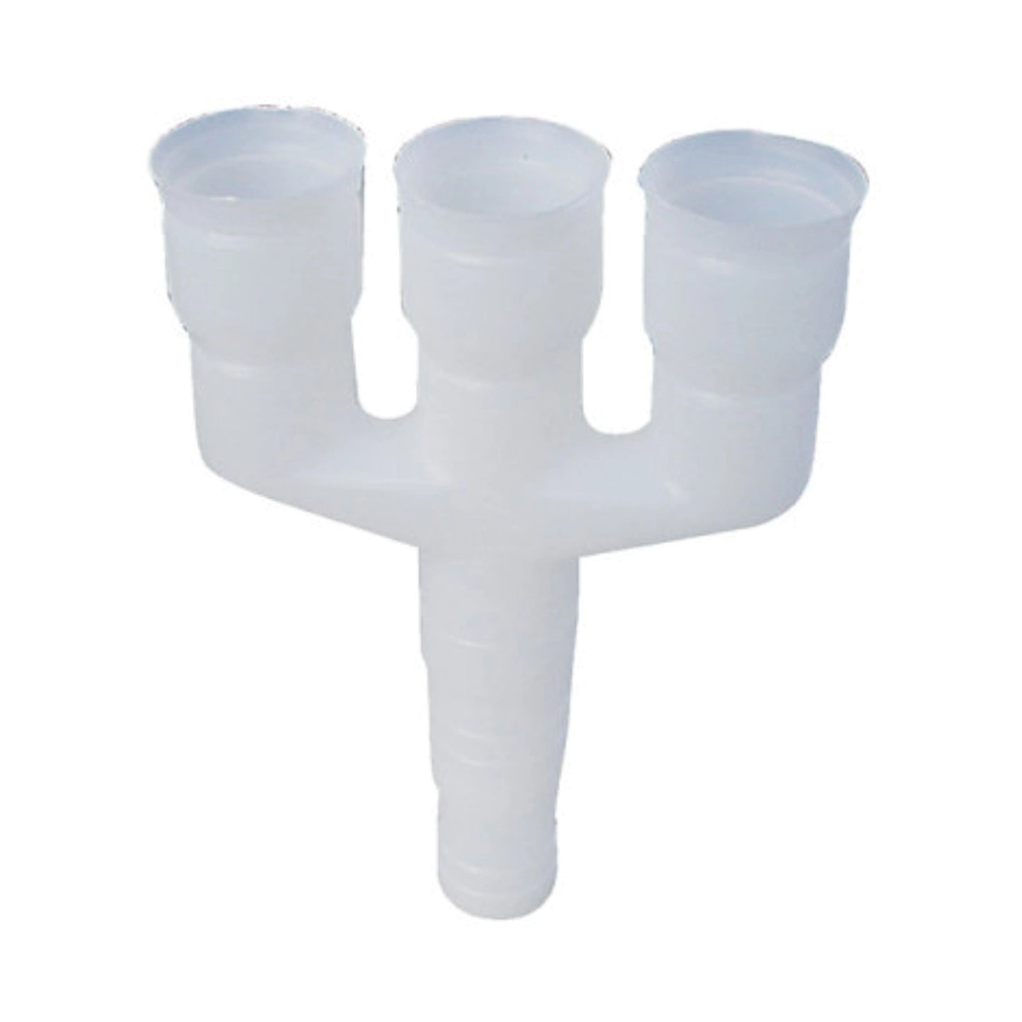 Tecnosystemi 11126003 RACCORDO DIRITTO A 3 VIE Ø20-18-16