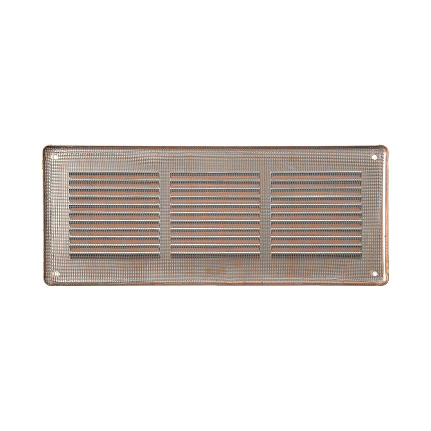 La ventilazione GRA30R Griglia rettangolare da sovrapporre 340×140 mm Rame