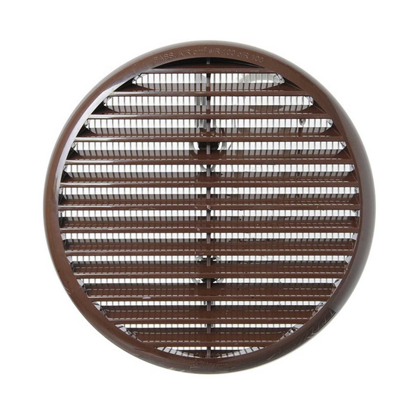 La Ventilazione TUR125B Griglia tonda universale per fori da 80 a 125 mm Rame