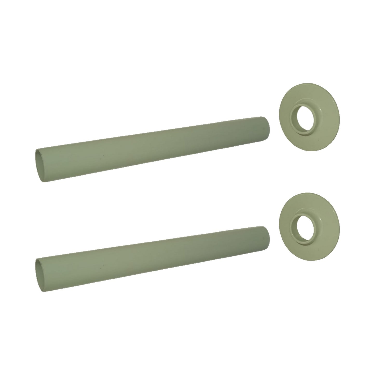 Poletti A54500E Kit Copritubo 2 Pz. Bianco