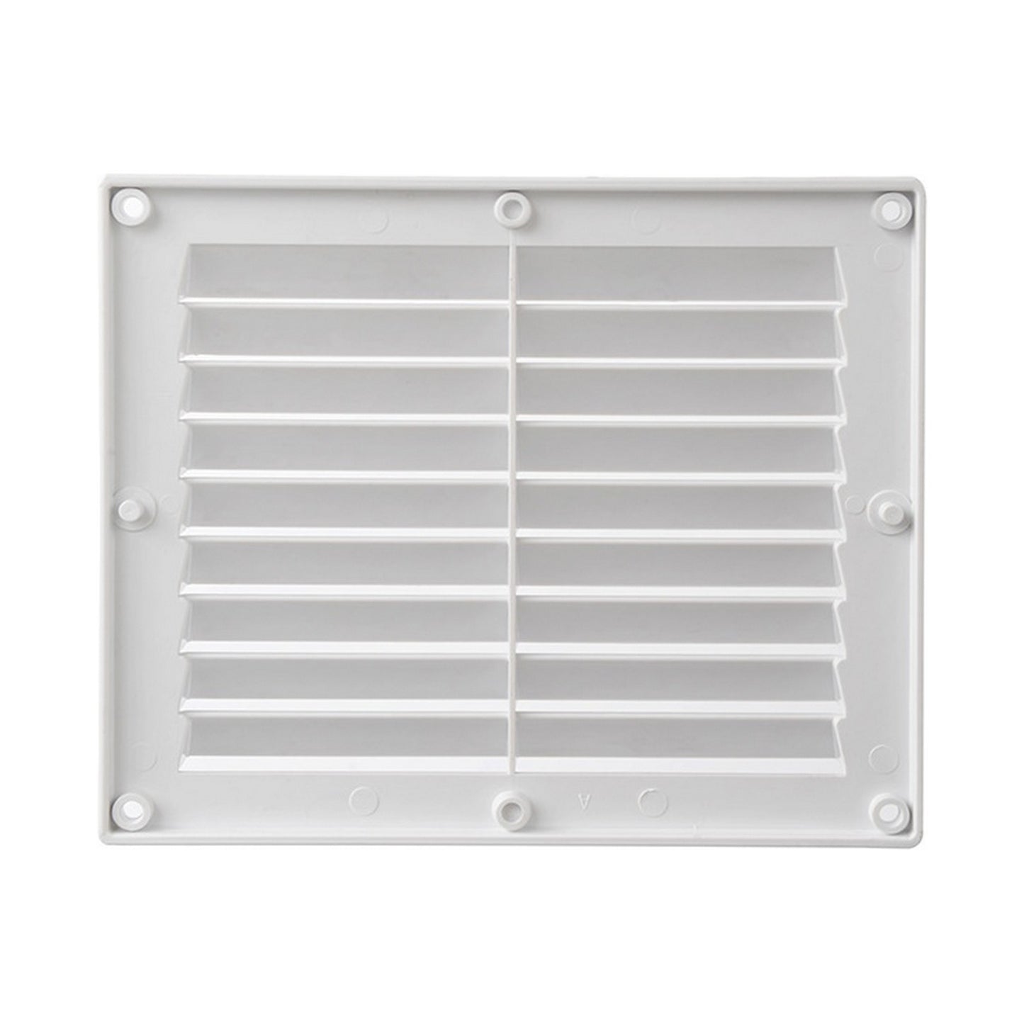 La Ventilazione BDR1714B Griglia rettangolare a sovrapporre 175×146 mm Bianca