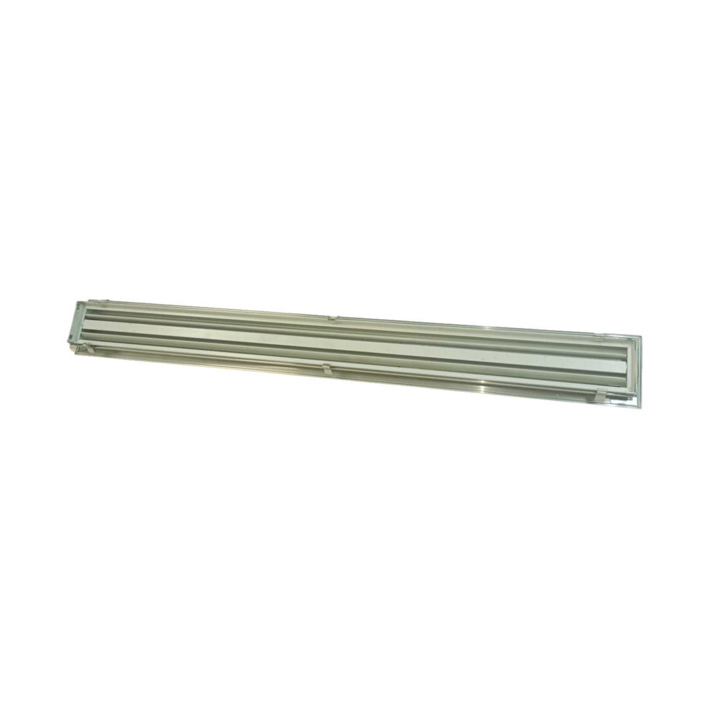 Officine Volta BF.E21000T2 RAL9016 1000*100 Diffusore lineare 2 feritoie Bianco
