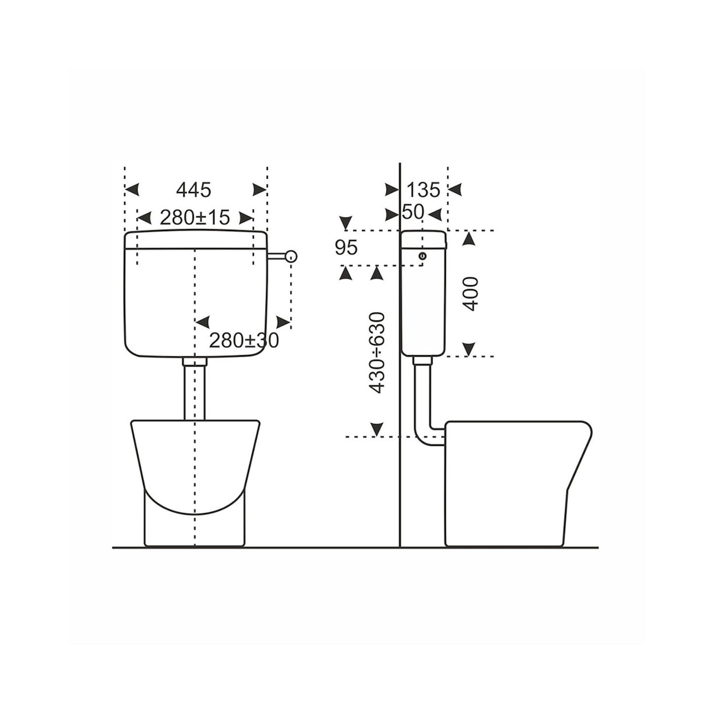 Bampi CMULTY02 Cassetta WC Esterna