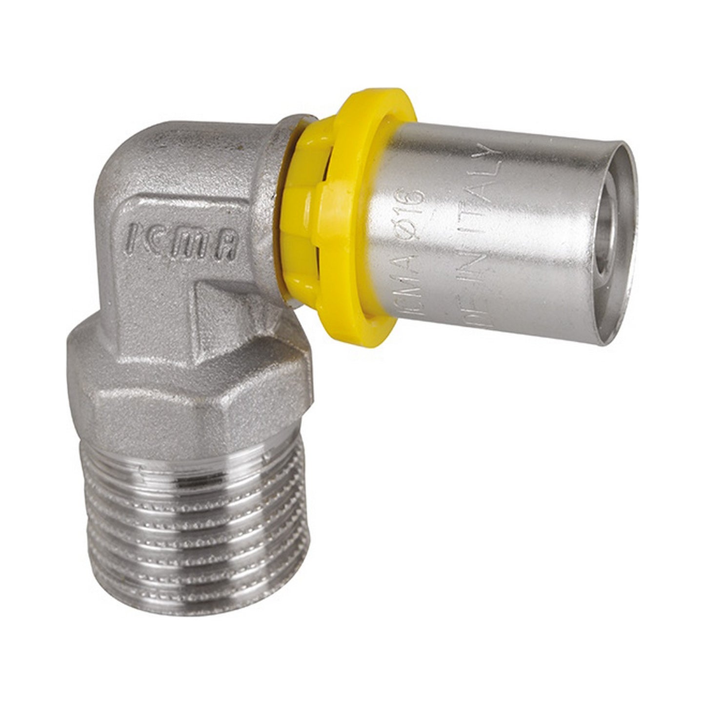 Icma 81454AEGP06 Raccordo curvo Maschio 26*3/4"