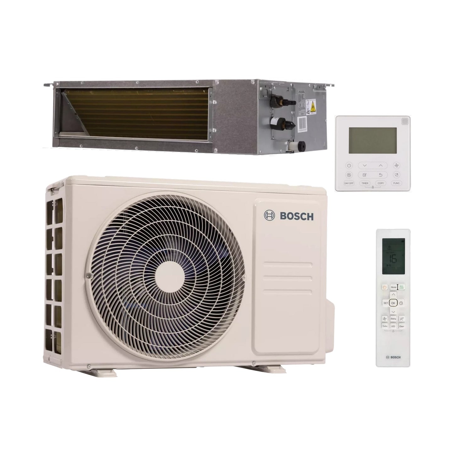 Bosch 7733701916 CL5000iL-Set 70 DE Climatizzatore Canalizzato 24000 BTU/h
