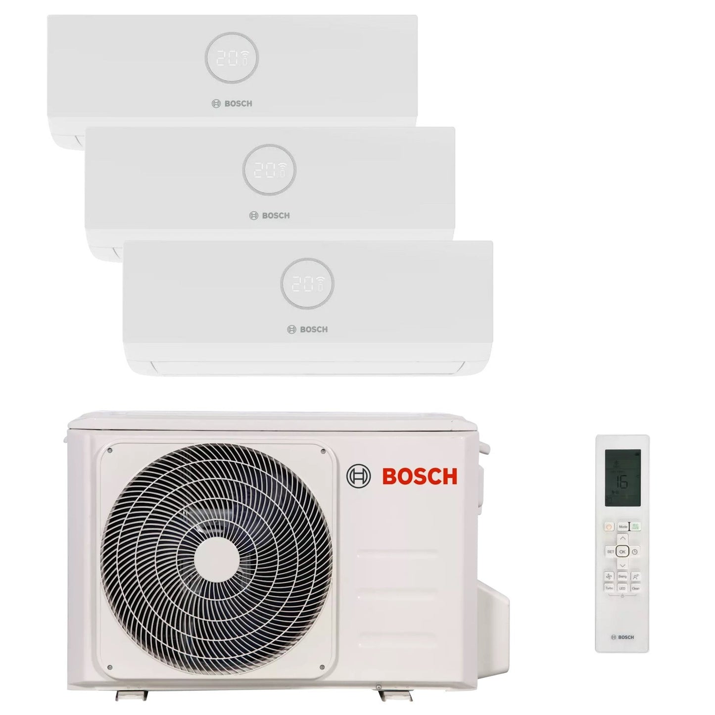 Bosch CL5000 MS Climatizzatore Trialsplit 9000+9000+9000 BTU/h