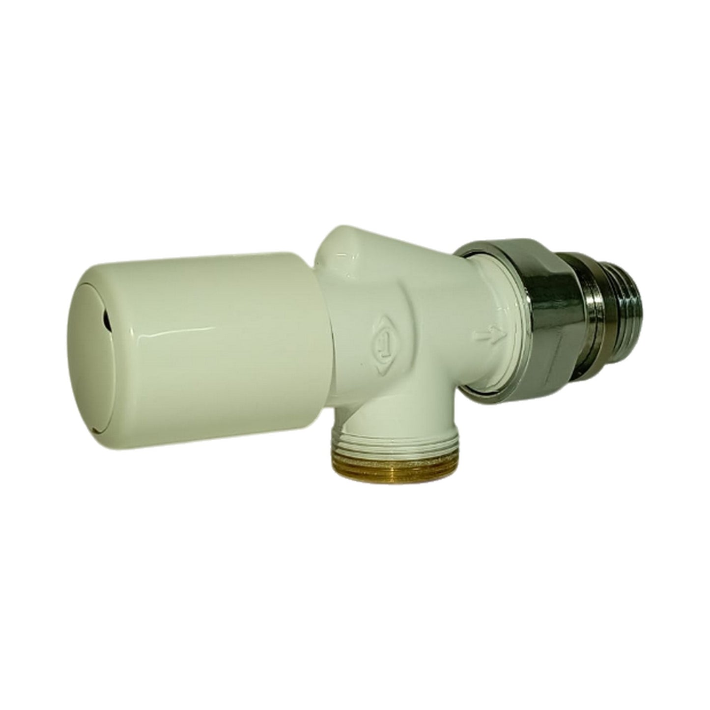 Poletti V19611E First Valvola manuale reversa 1/2" Bianco