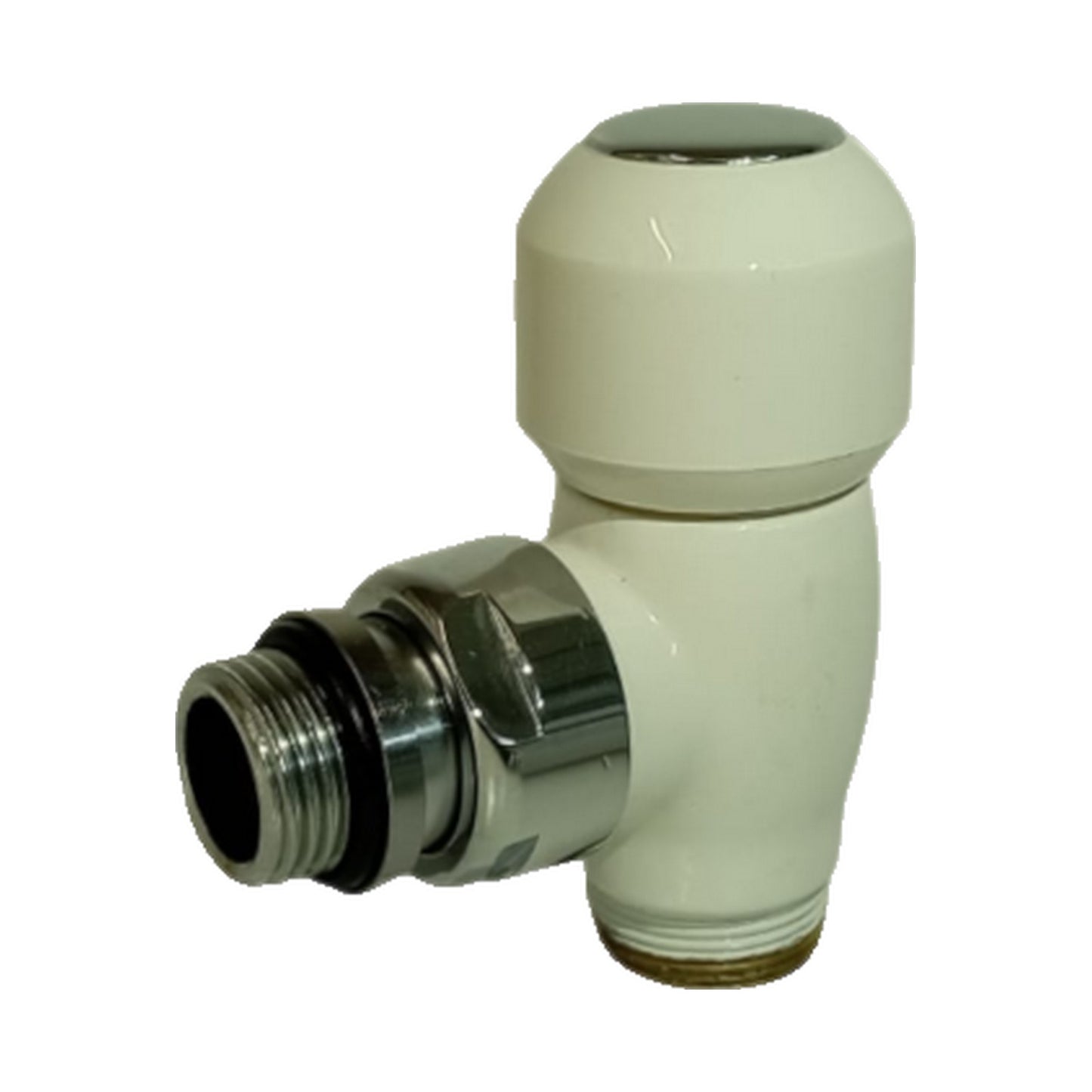 Poletti V22110E Bombè Valvola a squadra 1/2" Bianco