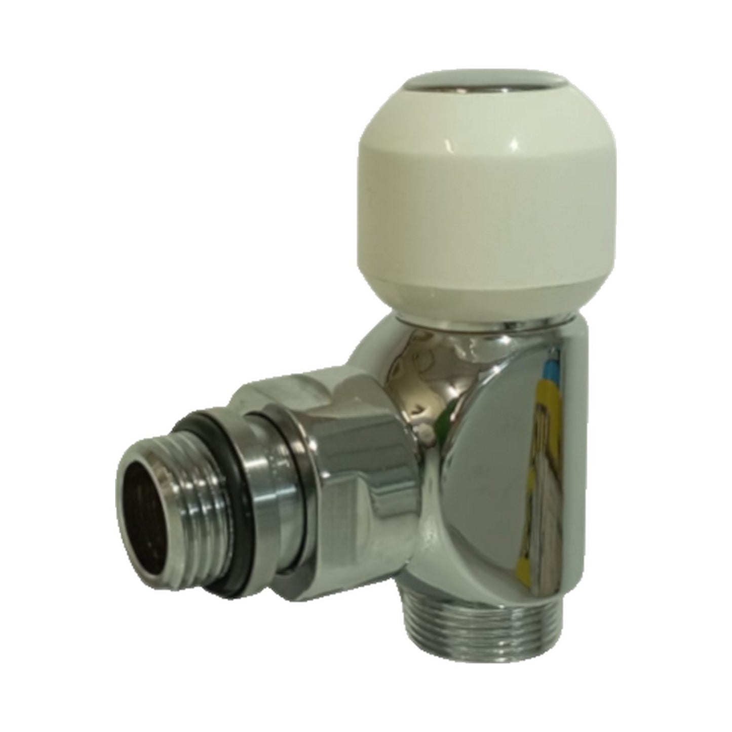 Poletti V23110B Circle Valvola a squadra 1/2" Cromo