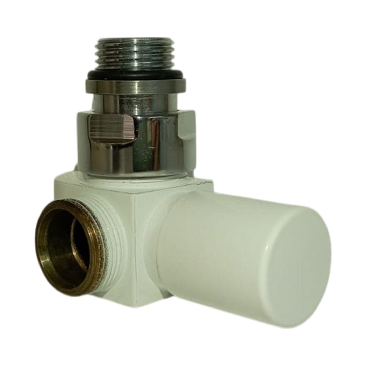 Poletti V38110EDX 3Style Valvola termostatizzabile destra 1/2" Bianco