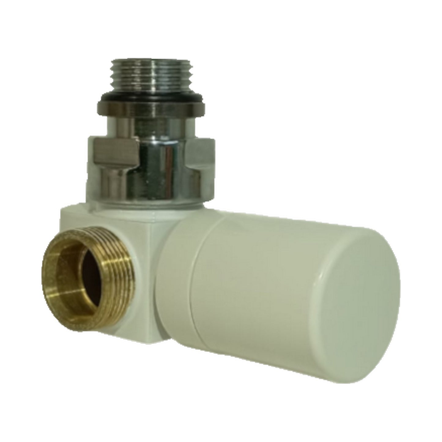 Poletti V40110EDX Valvola termostatizzabile destra 1/2" Bianco