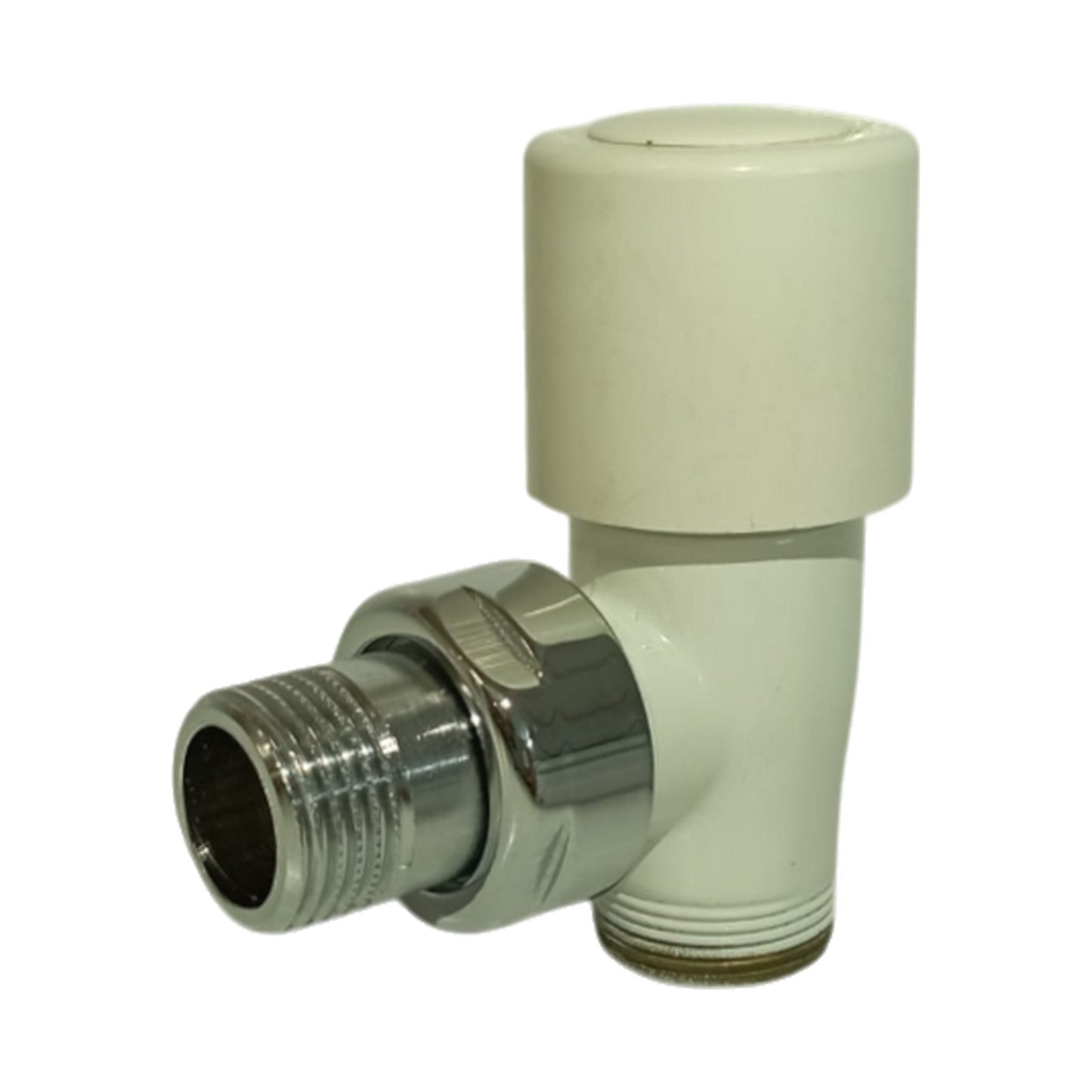 Poletti V77110E Smart Valvola a squadra 1/2" Bianco