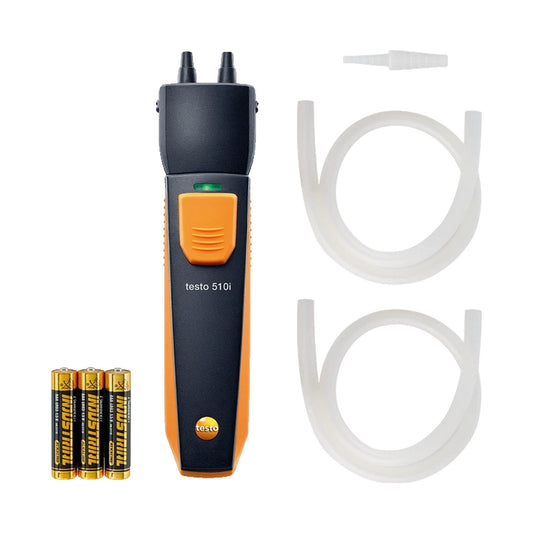 TESTO 0560 1510 510i - manometro differenziale Bluetooth con App