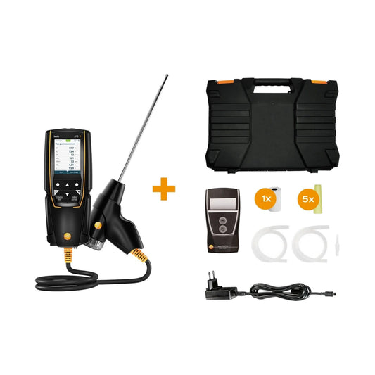 TESTO 0563 3105 310 II - Analizzatore di combustione con stampante