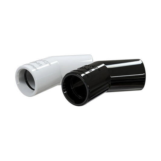 Curva angolo 45° Tecnosystemi TCR-21 bianco 11126310