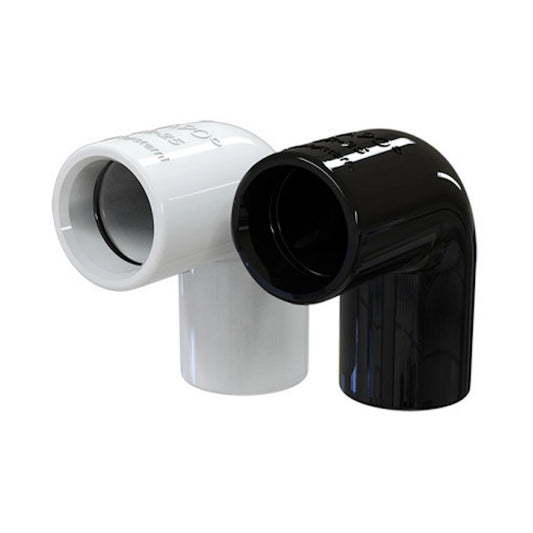 Curva angolo 90° Tecnosystemi TCR-21 bianco 11126311
