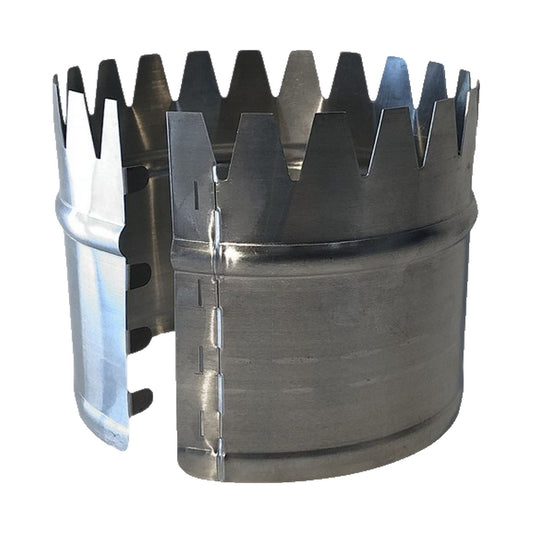 Collarino in Alluminio Canalizzare Aria D 150 mm