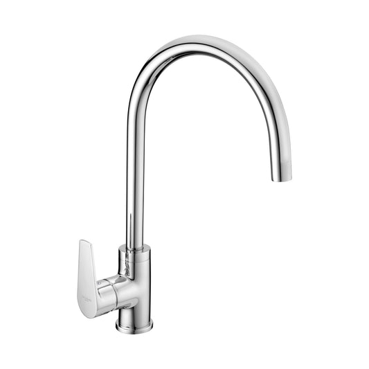 Monocomando lavello canna alta orientabile Porta & Bini Tema 14470CR Cromo