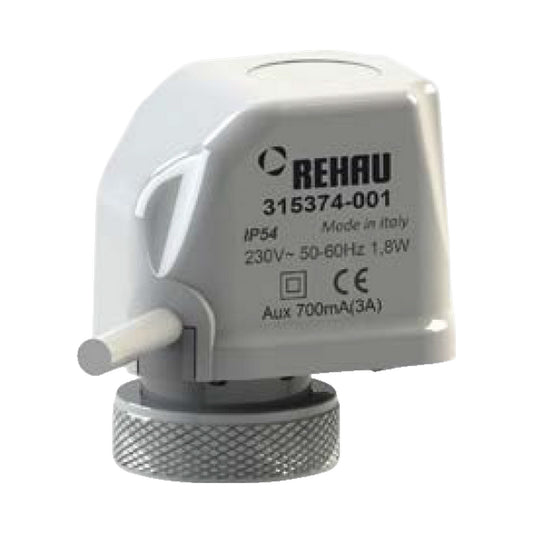 Azionatore elettrotermico con microinterruttore 230V REHAU 13153741001