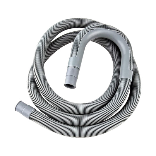Tubo Scarico Lavatrice 200 cm PVC con Supporto Curva 3261020