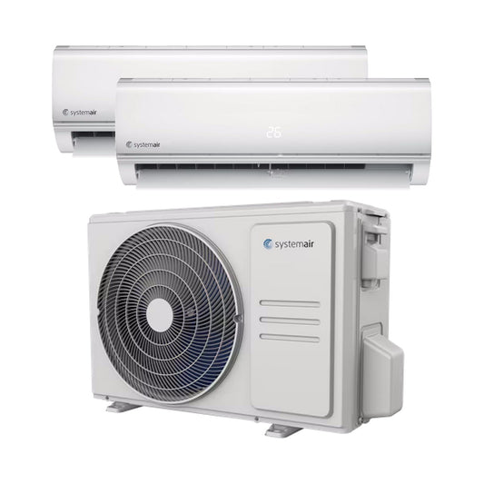 SystemAIR SYSPLIT MULTI2 Climatizzatore Dualsplit 9000+12000 BTU/h