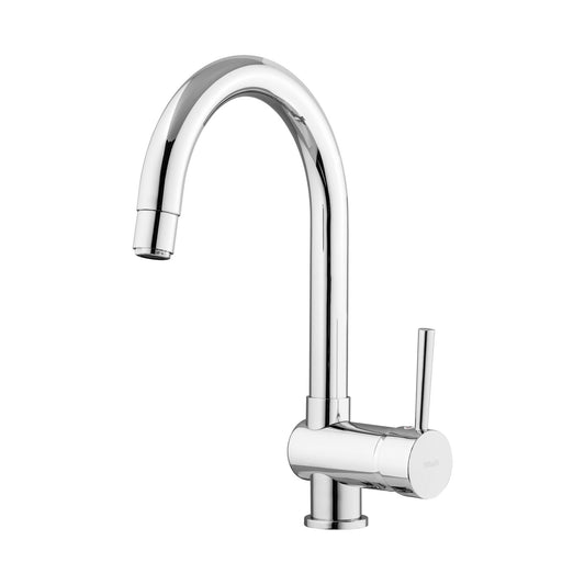 Monocomando Lavello Porta & Bini 05300CR con Aeratore Estraibile Cromo