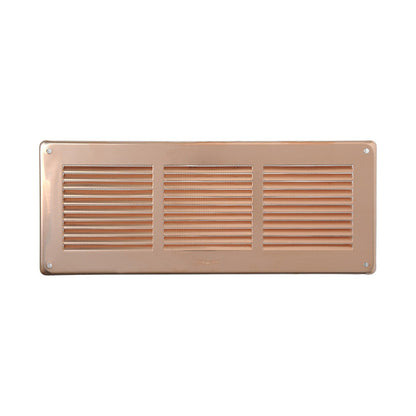Griglia Aerazione La Ventilazione GRA30R Rettangolare 340×140 mm Rame