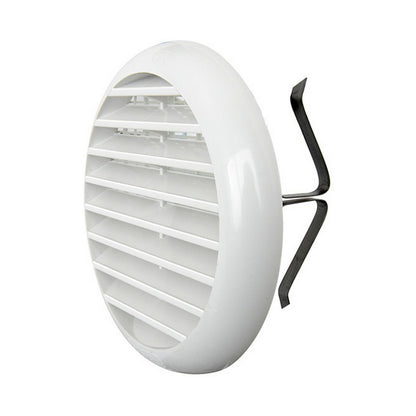 Griglia Aerazione Tonda La Ventilazione TUR160B Ø125–160 mm Bianca