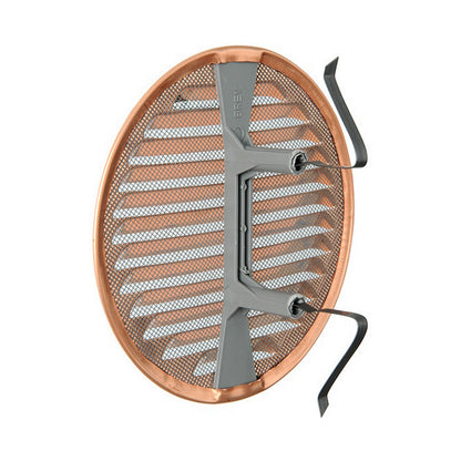 Griglia Aerazione Tonda La Ventilazione GZKTU125R Ø80–140 mm Alluminio