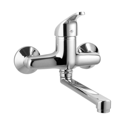 Monocomando lavello a muro Porta & Bini Marittima 00650CR Cromo