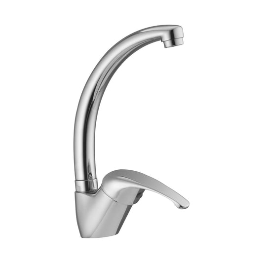 Monocomando lavello canna alta orientabile Porta & Bini Marittima 00670CR Cromo