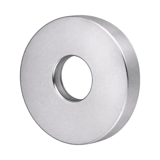 Rosetta Copritubo Poletti A568 in ottone Ø55-Ø14 mm Cromo Satinato A56803R