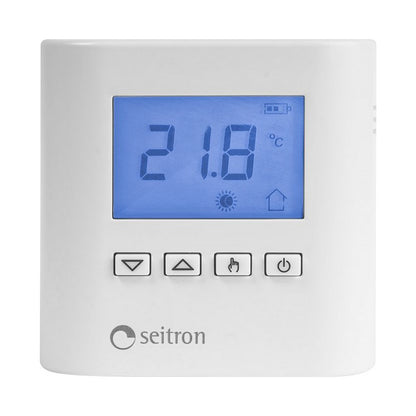 Termostato ambiente digitale Seitron Taddy TAD02B Batteria