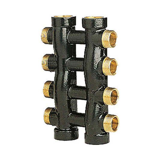 Collettore complanare 4 uscite laterali 3/4" 24x1.5 Icma 230 87230PC09
