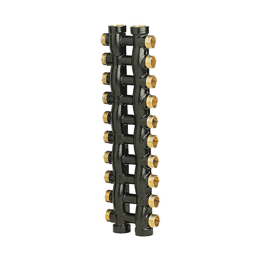 Collettore complanare 10 uscite laterali 3/4" 24x1.5 Icma 230 87230PF09