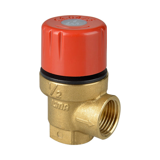 Valvola di sicurezza a membrana 1/2" 3bar Icma 241 91241ADAF