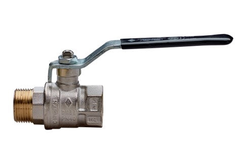 Valvola a sfera M/F con leva 1/2"