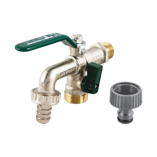 Rubinetto con portagomma TIEMME 2535V 1/2 2500062