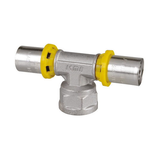 Raccordo a "T" Femmina 1/2"x16 Icma 81458ADGH06