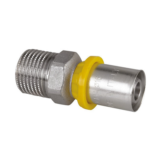 Raccordo dritto Maschio 16x1/2" Icma 81452ADGH06