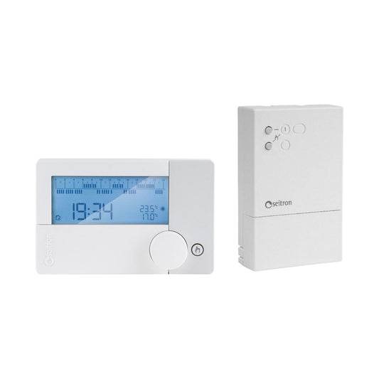 Seitron KCR007 kit Freetime Evo Radio Cronotermostato settimanale e giornaliero