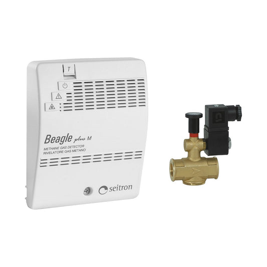 Seitron KDM5R00021SE Kit rilevatore di fughe di gas metano 230V N.A.