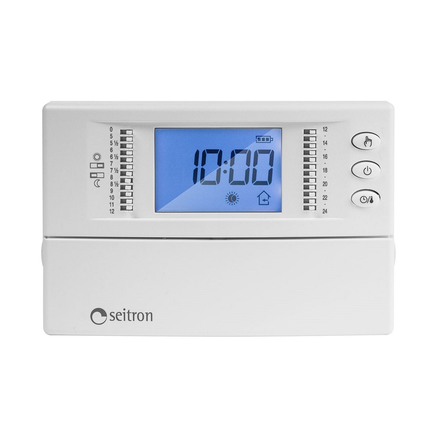 Seitron TCD01B Freetime Plus Cronotermostato digitale giornaliero