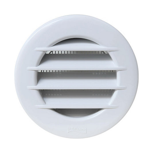 Griglia Aerazione Incasso La Ventilazione TET12RB Ø125 mm Bianca