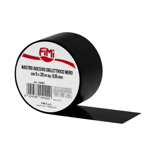 Nastro adesivo dielettico Fimi 5cm 20m nero 00402