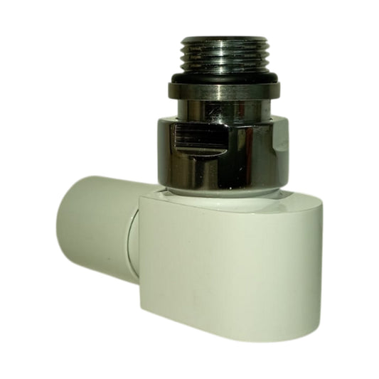 Poletti V38110EDX 3Style Valvola termostatizzabile destra 1/2" Bianco