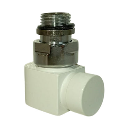 Detentore Poletti 3Style sinistro 1/2" Bianco V38210ESX